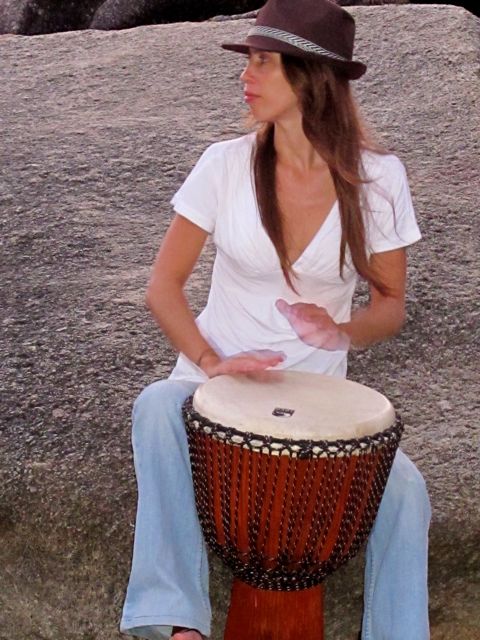 Anyone can learn to play the djembe