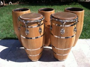 PM Percussion Cuban Heritage Series Congas by Peter Musser in Petaluma California.