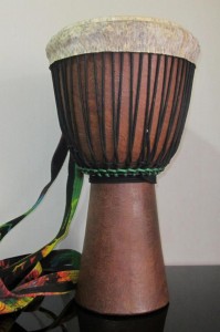 A Mali drum I picked up in Mali and re headed in USA