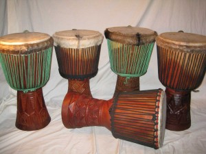 African Rhythm Traders Pro Djembes