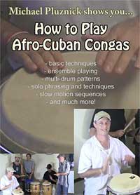 My new DVD, How to Play Afro Cuban Congas has been released today on earthcds.com