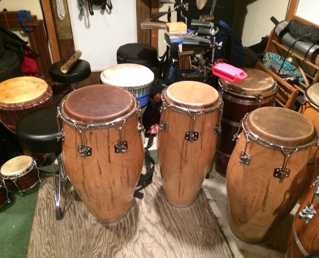 many drums