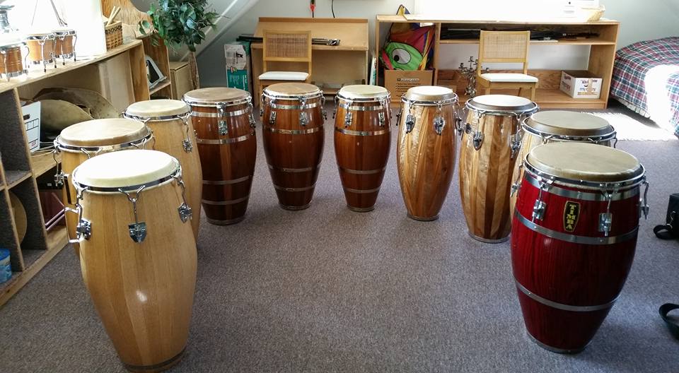 Playing 5 Sets of Some of the Best Congas Ever Made