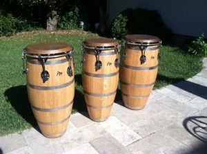 PM Percussion from French Wine Barrels into Drums