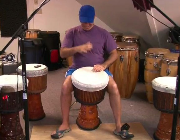 The Djembe Solo And The Accompaniment Parts