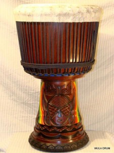 You can even get a Wula djembe drum with colours!