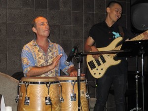 MP on congas