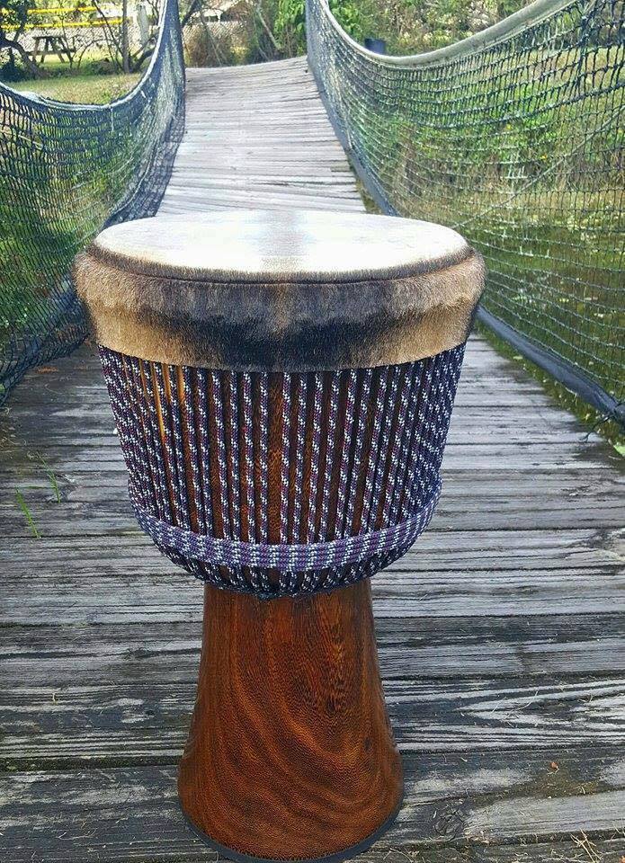 3年保証』 nimba コートジボワール 鹿皮 djembe 打楽器