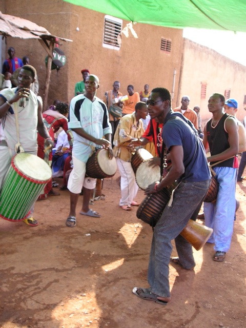 Studying West African drumming in Mali part one