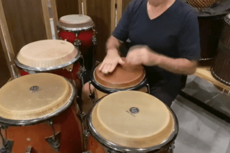 Guaguanco On 4 Conga Drums