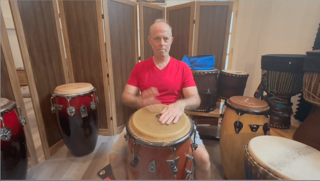 about drumming with Michael Pluznick