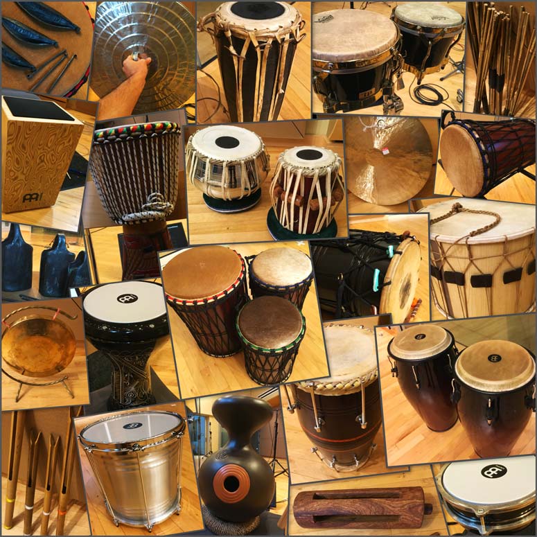 There is a world of percussion instruments