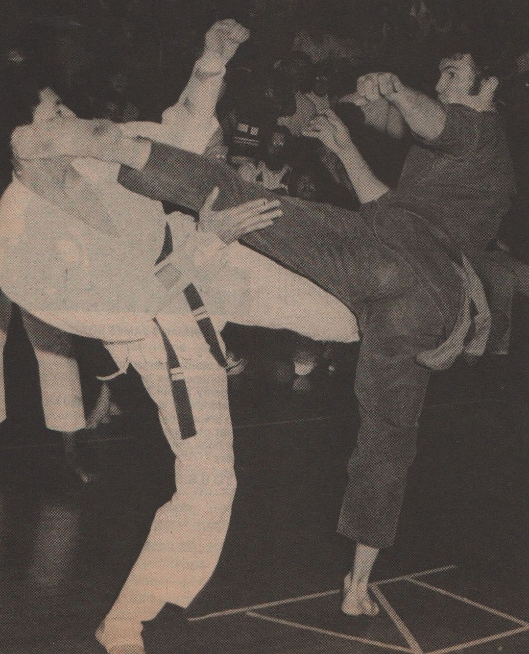 Photo of the Day: Bill Wallace Front Leg Round Kick