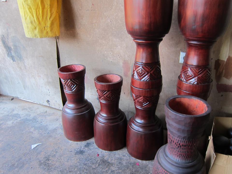 MP Eco Pro 13" Wood Djembe