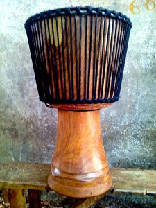 Khadi wood Guinea Djembe 14"