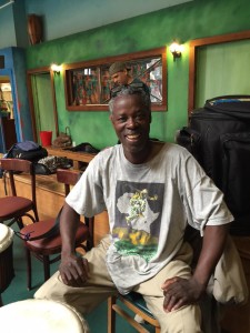 Drum master Bolokada Conde from Guinea