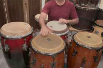 Rumba Obatala On Four Drums